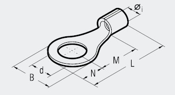非绝缘端子
NICHTISOLIERTE QUETSCHKABELSCHUHE